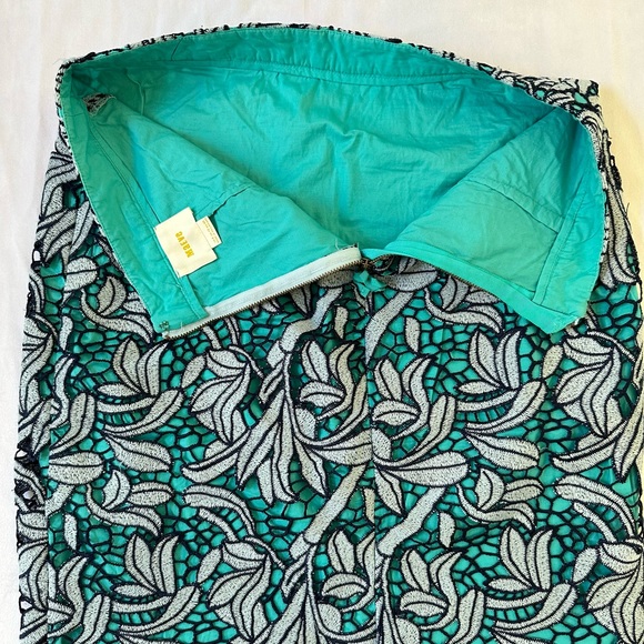 Maeve for Anthropologie Floral Lace Pencil Skirt - Picture 4 of 6